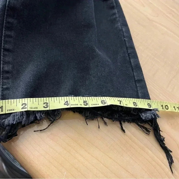 Shein raw hemmed jeans straight leg women size  M - Picture 11 of 11